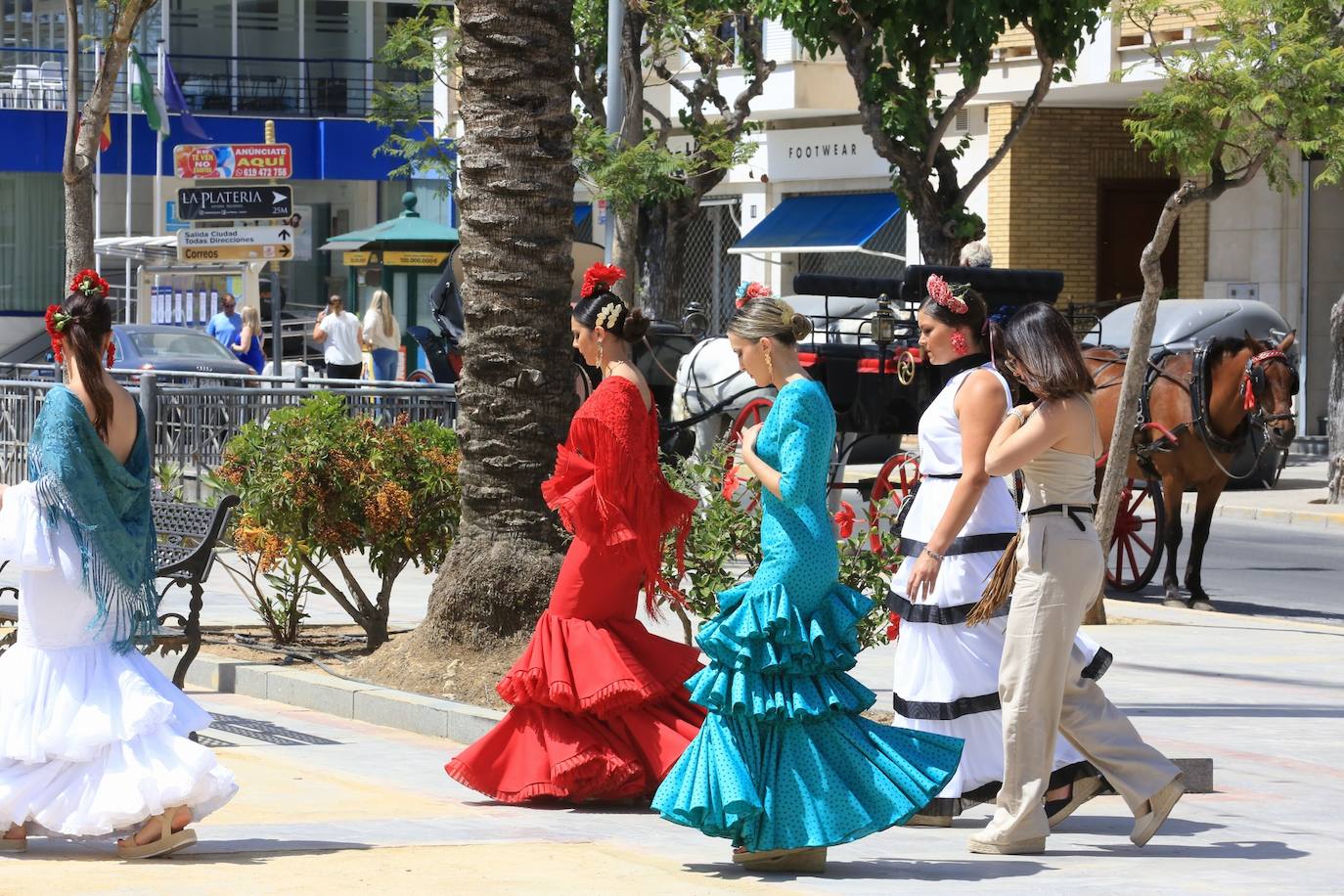 Fotos: Primer día de Feria en Sanlúcar