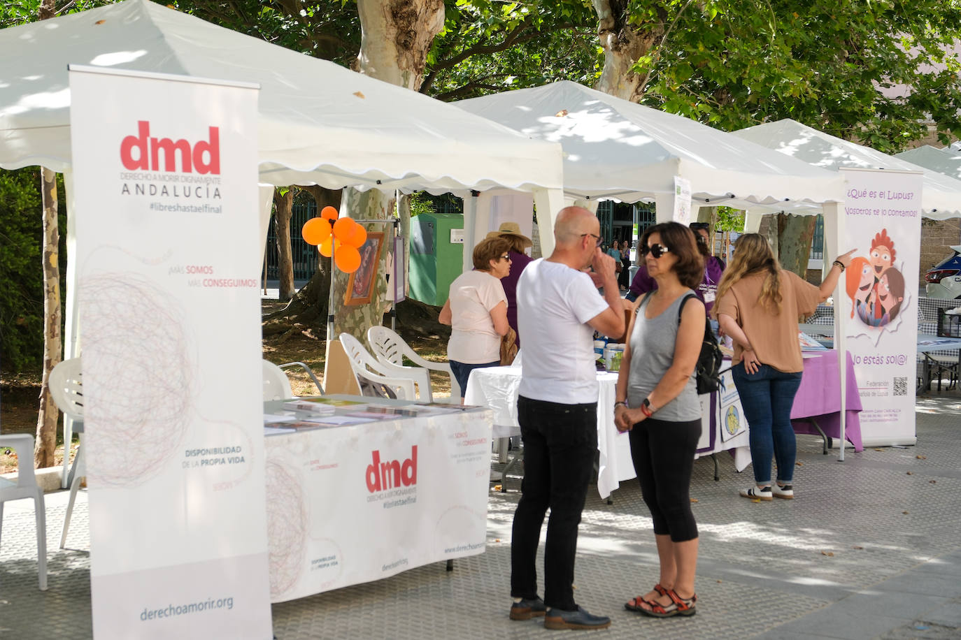 Fotos: Las imágenes de la Feria de Promoción de la Salud y Bienestar de Cádiz