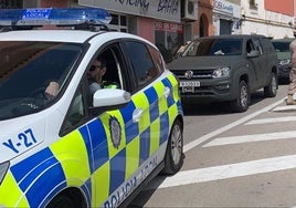 Detenido en Algeciras un menor que conducía drogado un ciclomotor sin matrícula y causó un accidente