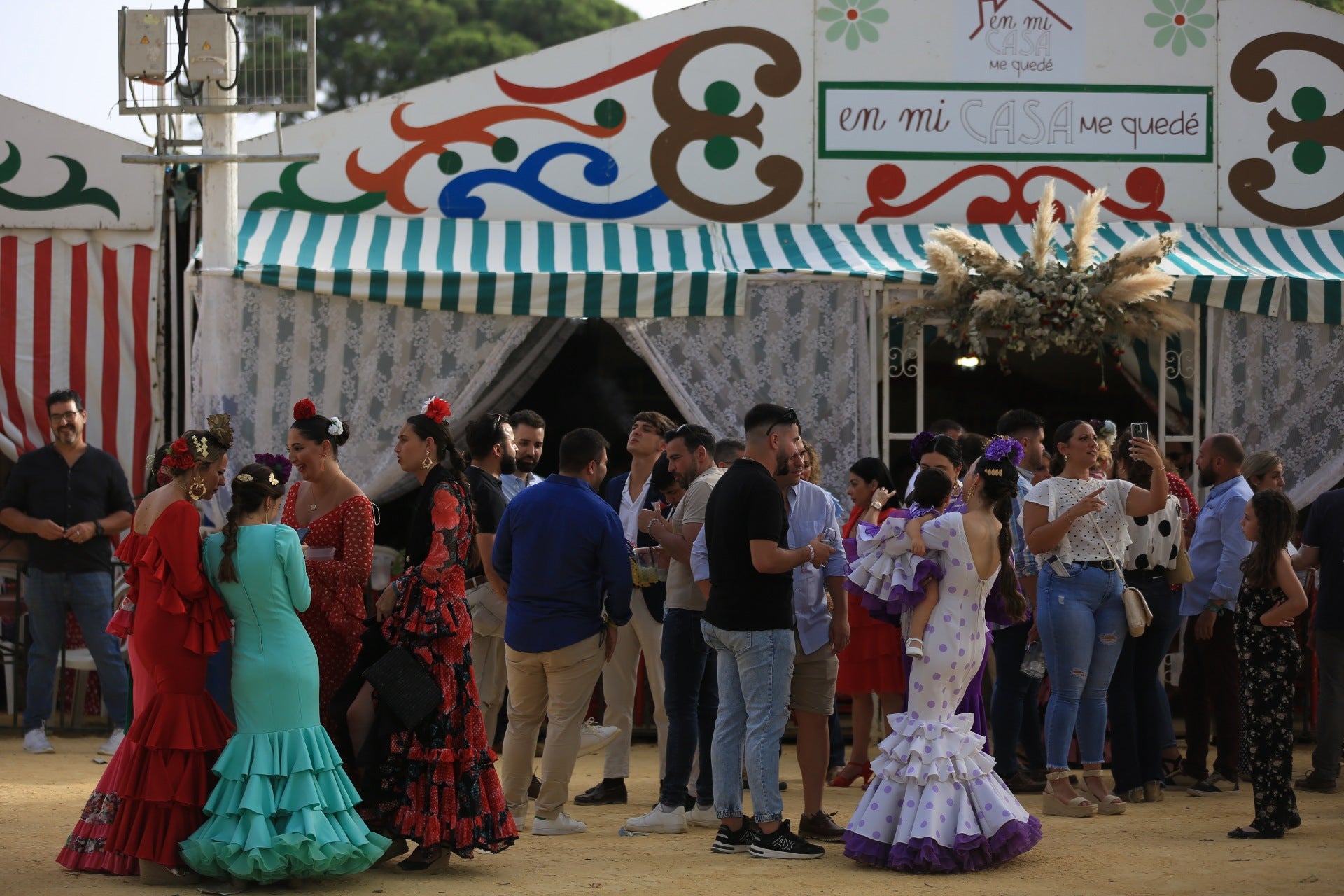El primer día de Feria de El Puerto en imágenes