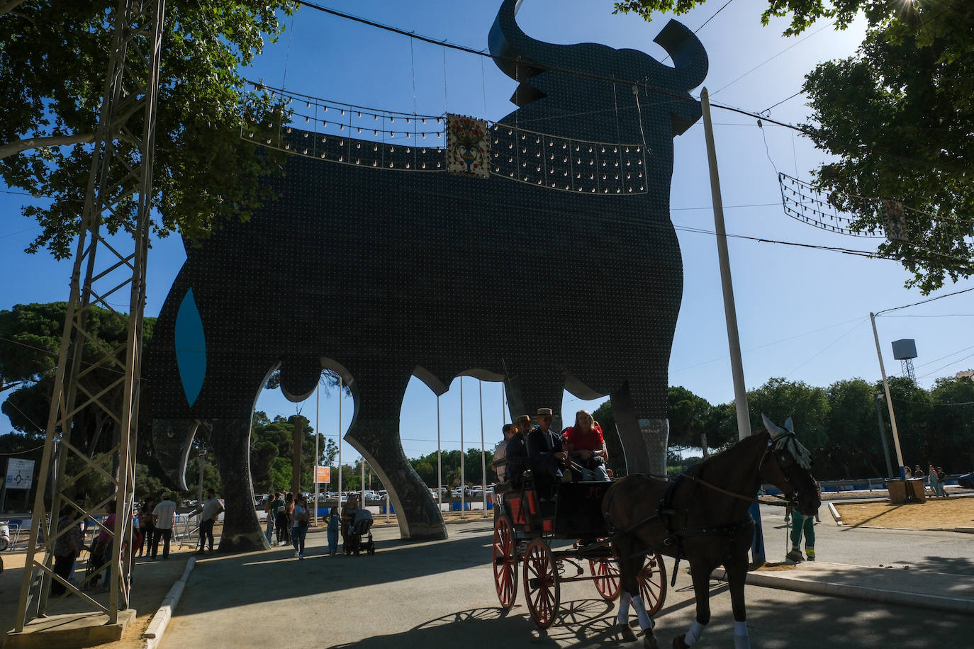 Fotos: El Puerto exprime su último día de Feria