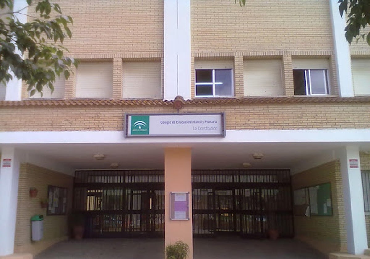 CEIP La Constitución, en San Fernando.