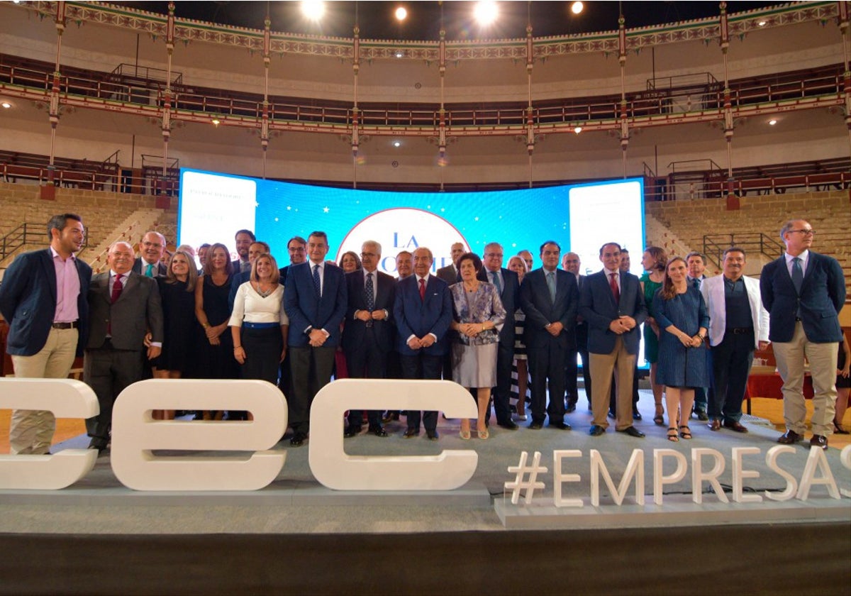 Celebración en El Puerto de la 'Noche de la Empresa' en 2017