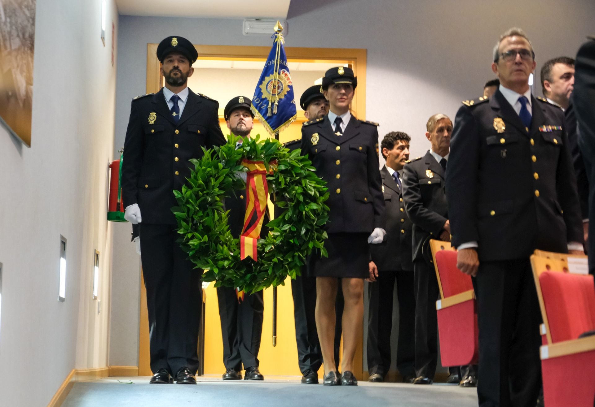 Fotos: acto en conmemoración del Día de las víctimas del terrorismo en la Policía Nacional