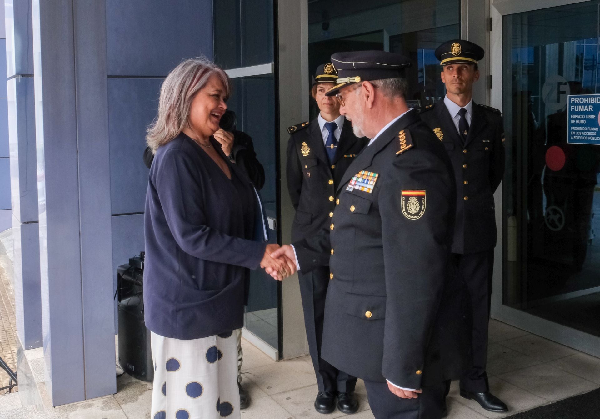 Fotos: acto en conmemoración del Día de las víctimas del terrorismo en la Policía Nacional