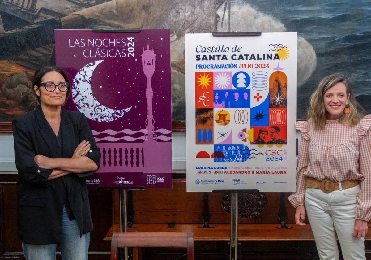 Lorena Benot y Mayte González.