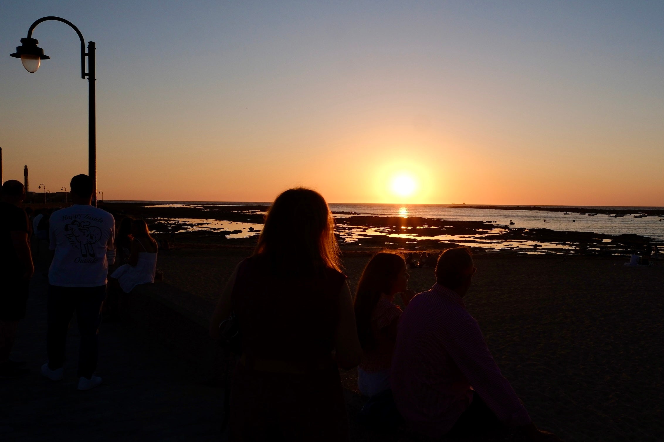 Fotos: Atardecer de La Caleta para darle la bienvenida al verano