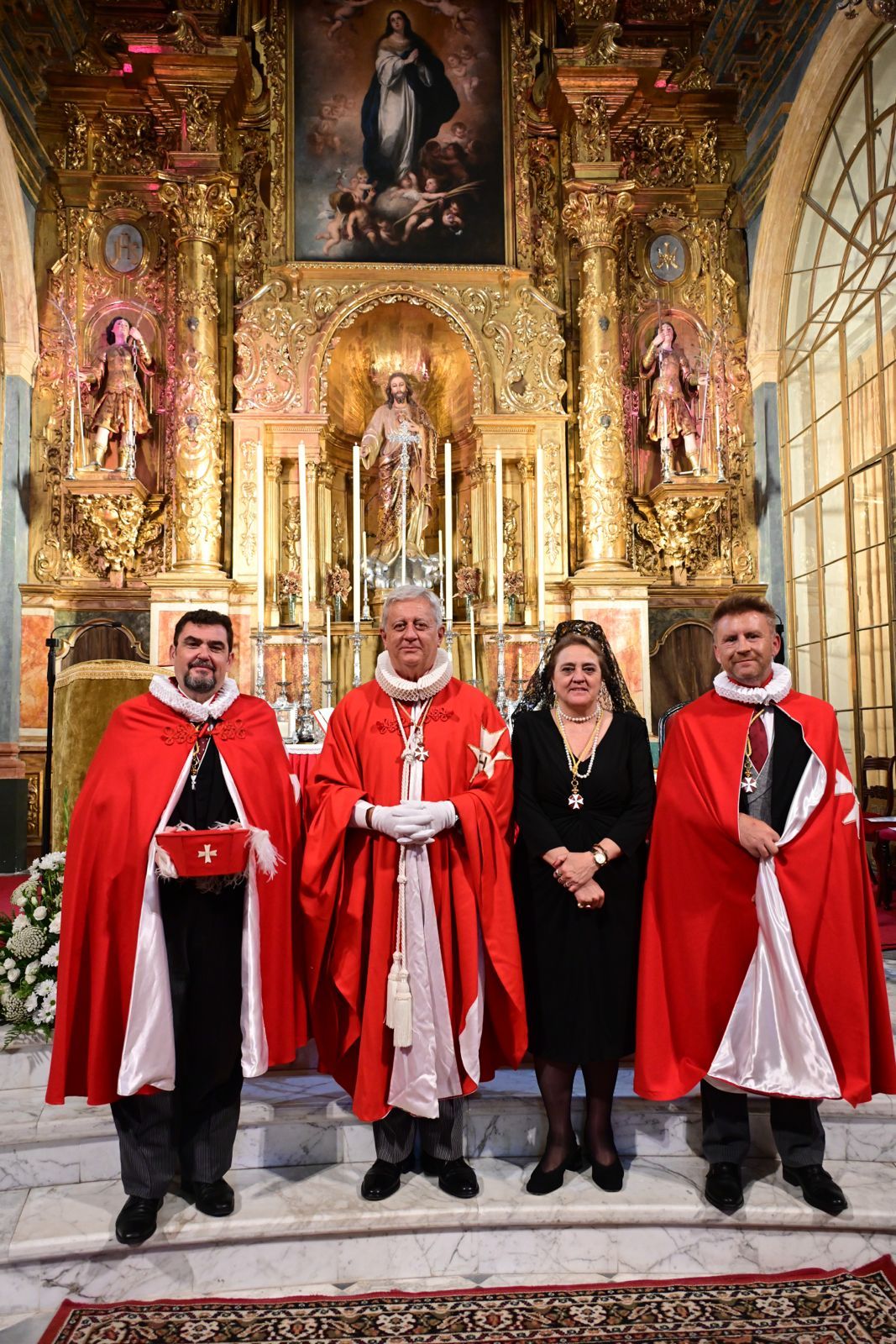 Fotos: Ceremonia de ingresos de nuevos miembros de los Caballeros Hospitalarios