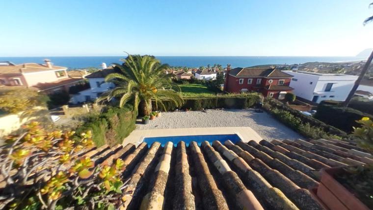 Vistas desde la terraza de la villa