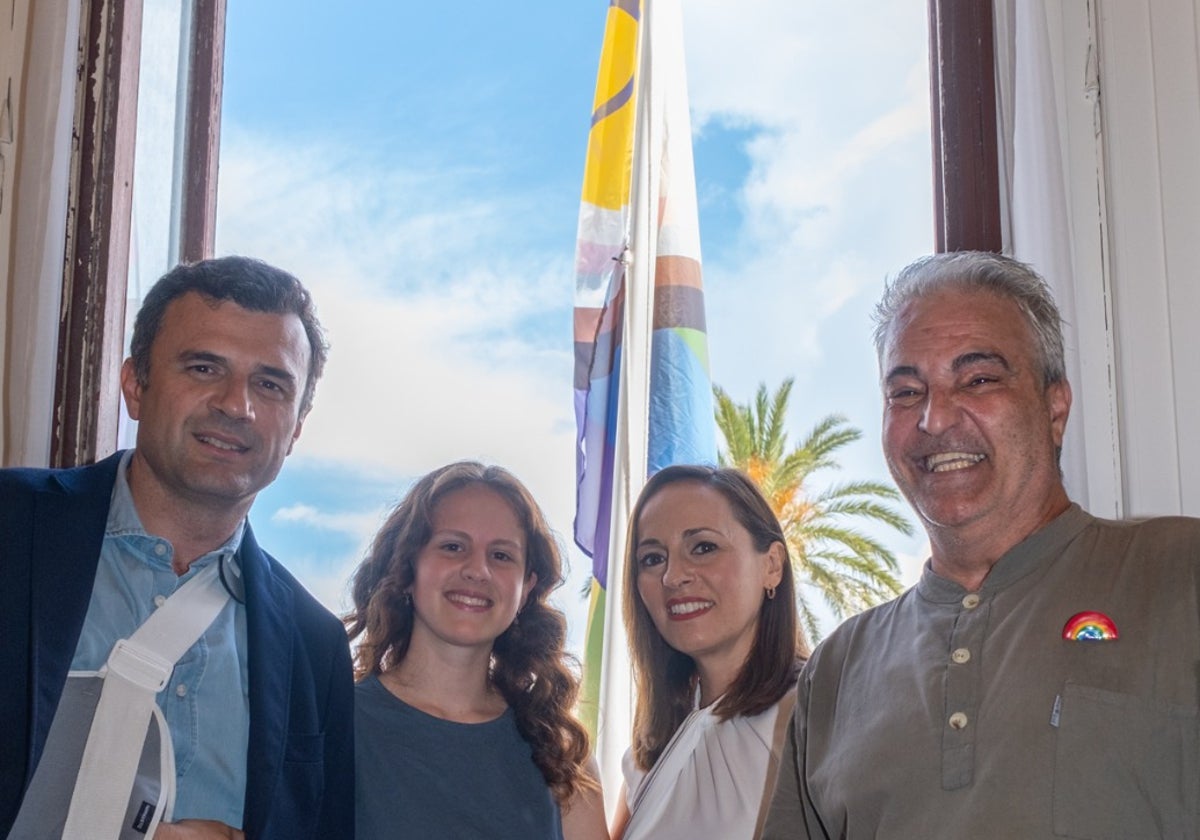 La provincia iza la bandera del Orgullo