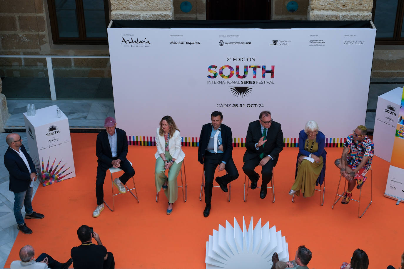 Fotos: Las imágenes de la presentación de la segunda edición de South Series Festival en Cádiz