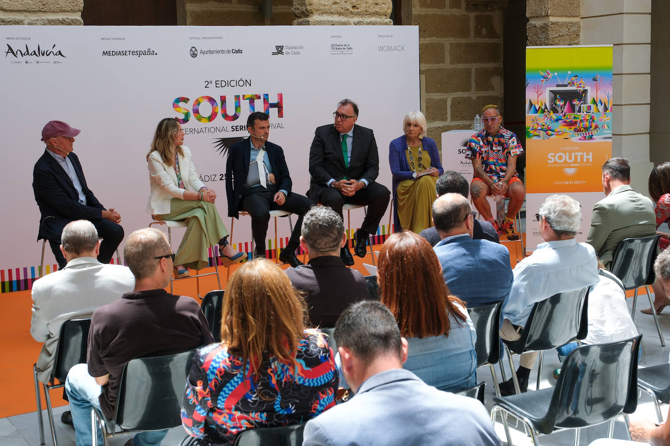 Fotos: Las imágenes de la presentación de la segunda edición de South Series Festival en Cádiz