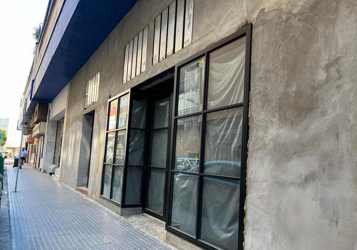 Las obras de la nueva discoteca 'Occio' en Muñoz Arenillas marchan a muy buen ritmo