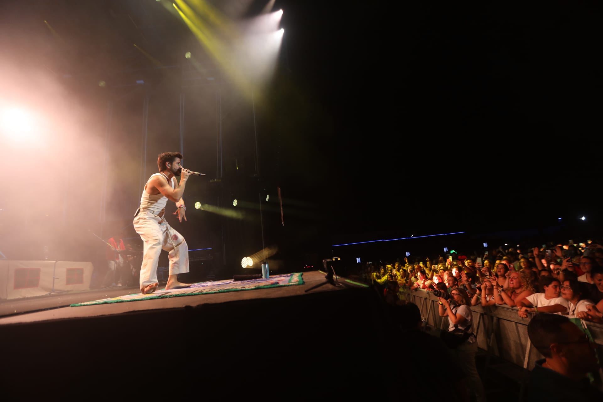 Camilo encandila en Concert Music Festival