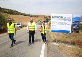 Diputación mejora el drenaje de la carretera Prado del Rey-Zahara de la Sierra con una inversión cercana a los 60.000 euros