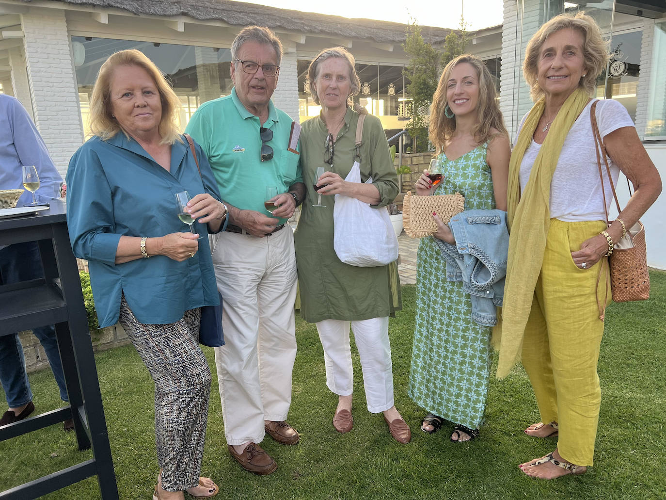 Lolin Pery, Carlos Delgado, María Osborne, Ana Leal y Lole Ariza