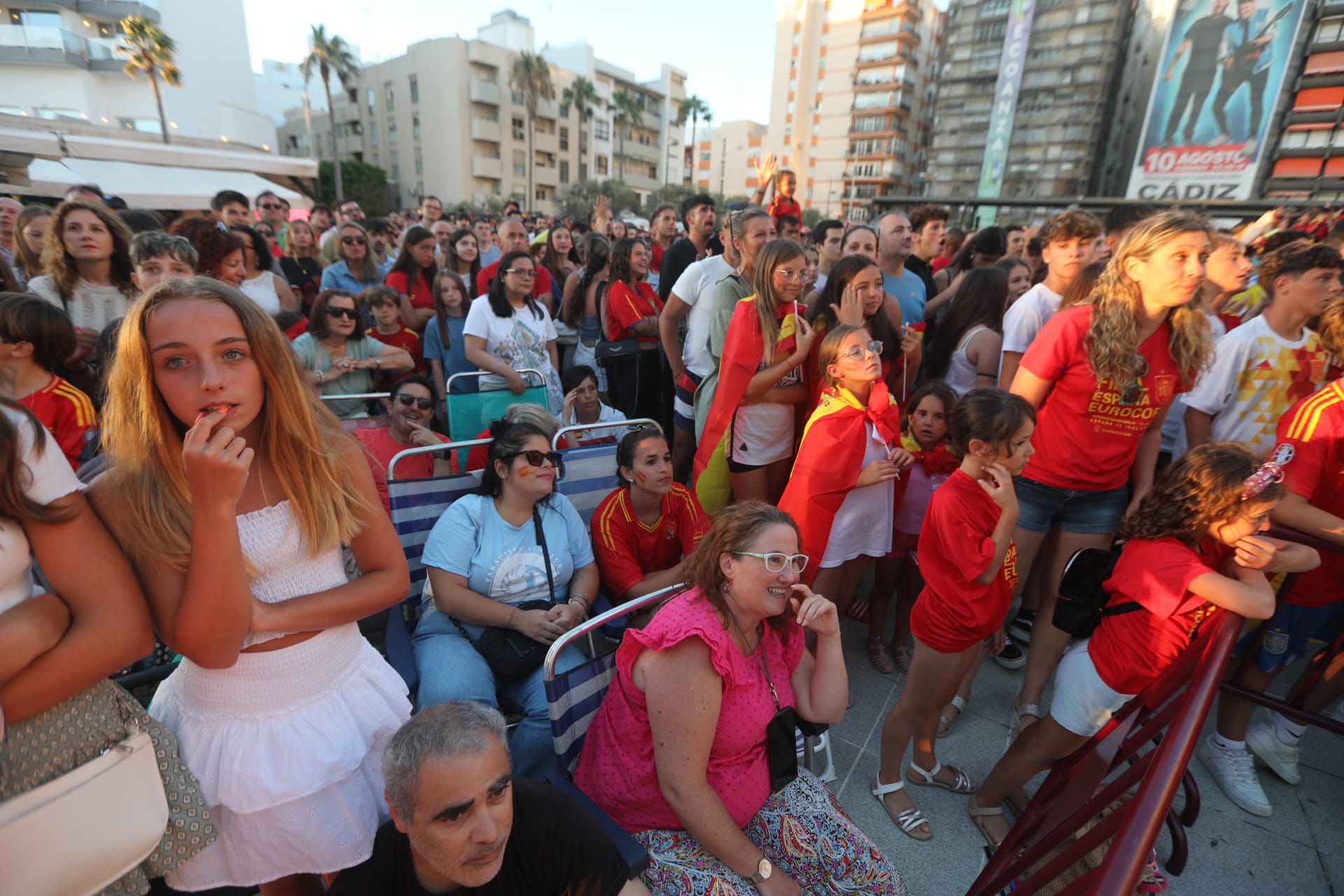 Fotos: Cádiz y La Roja, un solo corazón en la final de la Eurocopa 2024