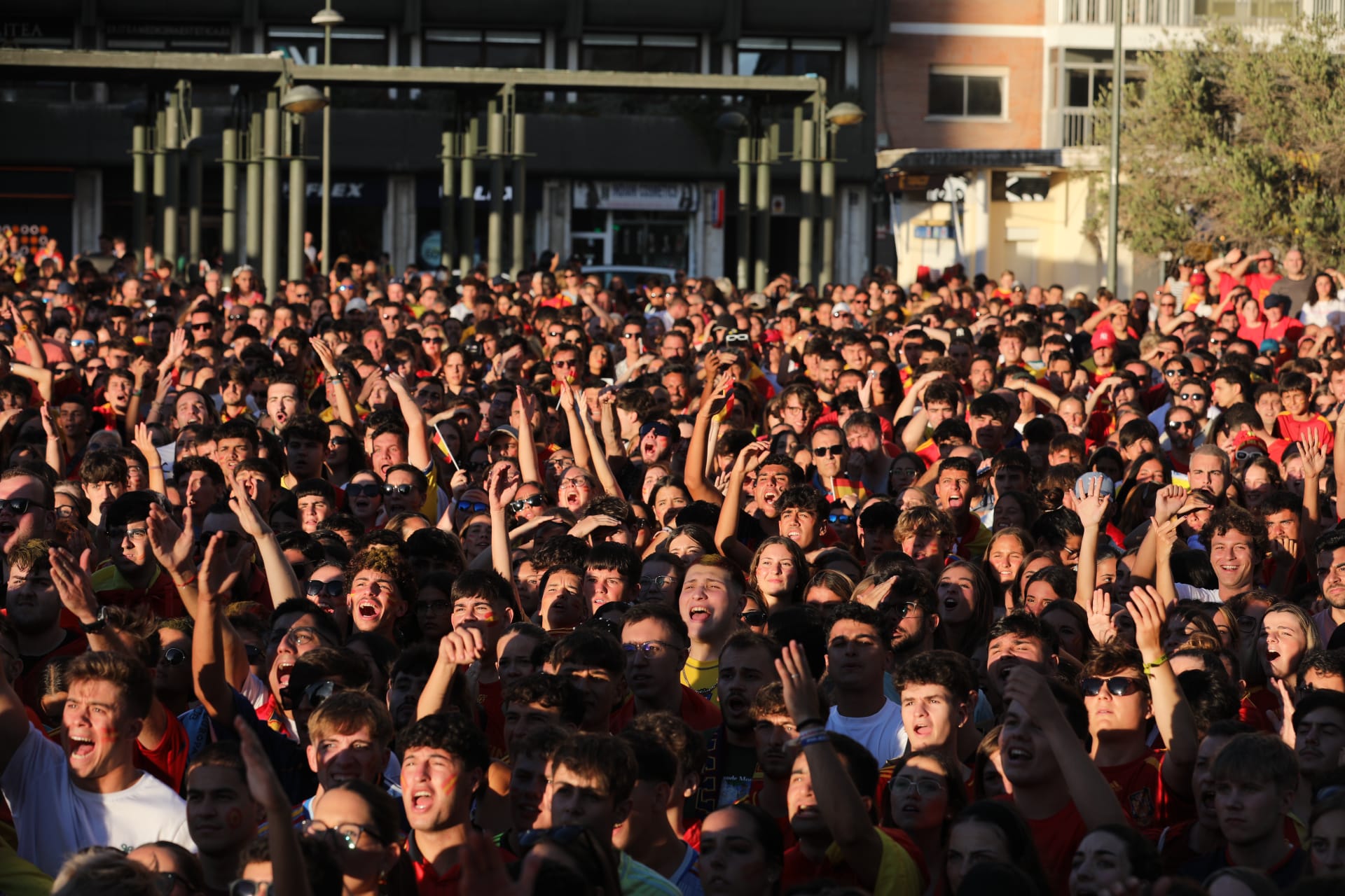 Fotos: Cádiz y La Roja, un solo corazón en la final de la Eurocopa 2024