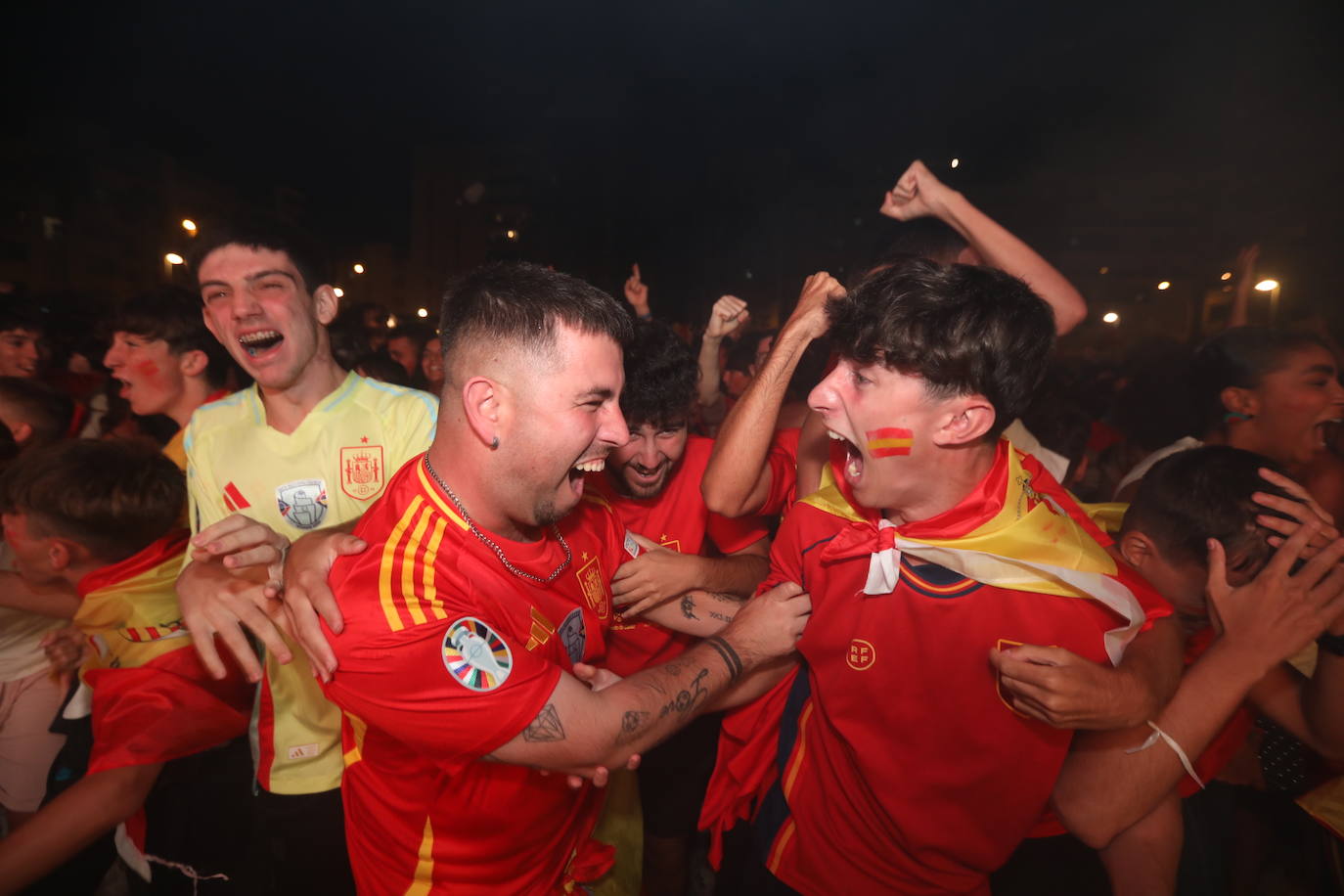 Fotos: Cádiz y La Roja, un solo corazón en la final de la Eurocopa 2024