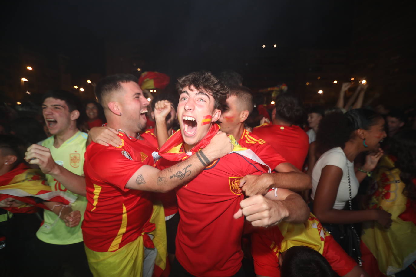 Fotos: Cádiz y La Roja, un solo corazón en la final de la Eurocopa 2024