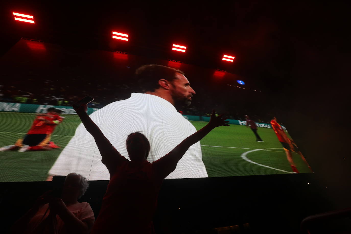 Fotos: Cádiz y La Roja, un solo corazón en la final de la Eurocopa 2024