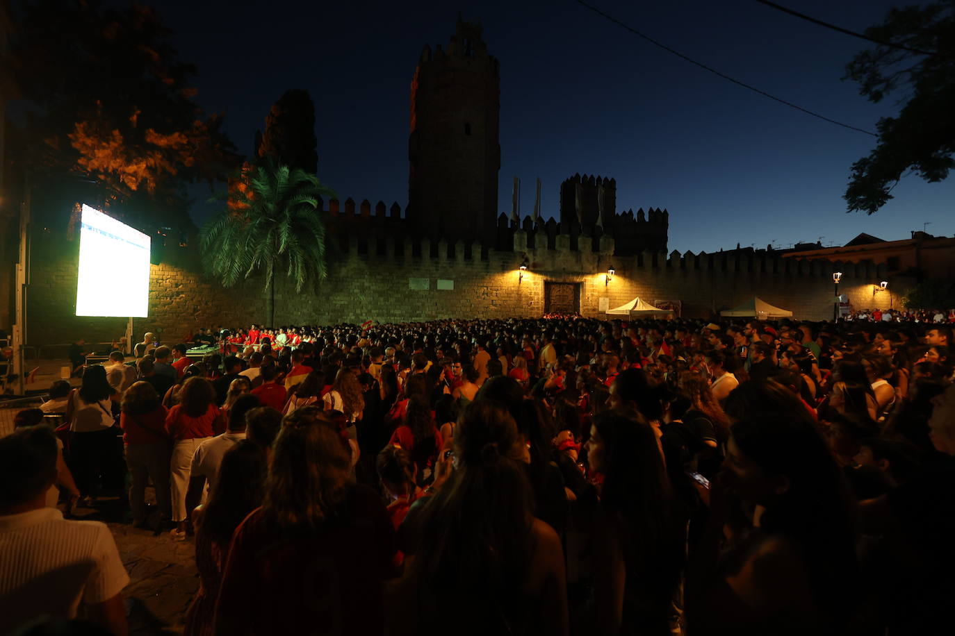 FOTOS: Los aficionados portuense se emocionan con el partido de España en la Eurocopa