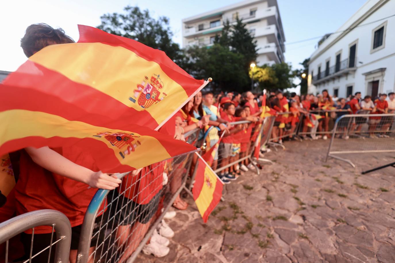 FOTOS: Los aficionados portuense se emocionan con el partido de España en la Eurocopa