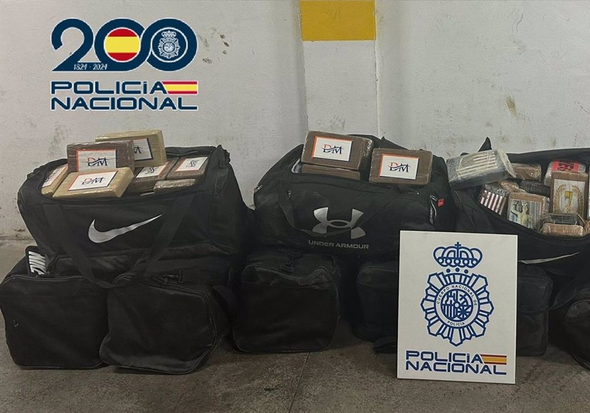 Intervenidos 440 kilos de cocaína en el puerto de Algeciras en un contenedor que transportaba palmito.