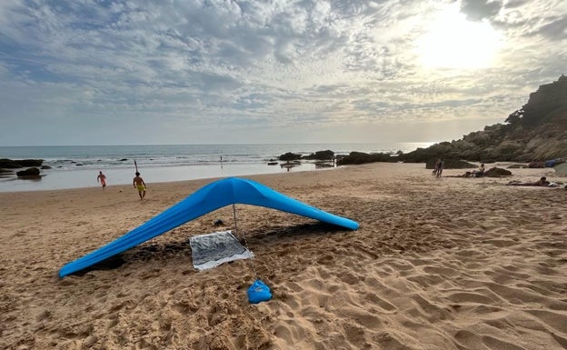 Hainma en la playa