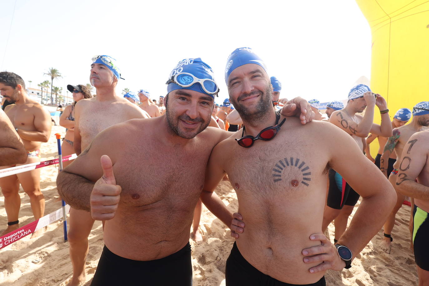 Fotos: La Barrosa celebra una nueva edición de &#039;Brazadas Solidarias Chiclana&#039;