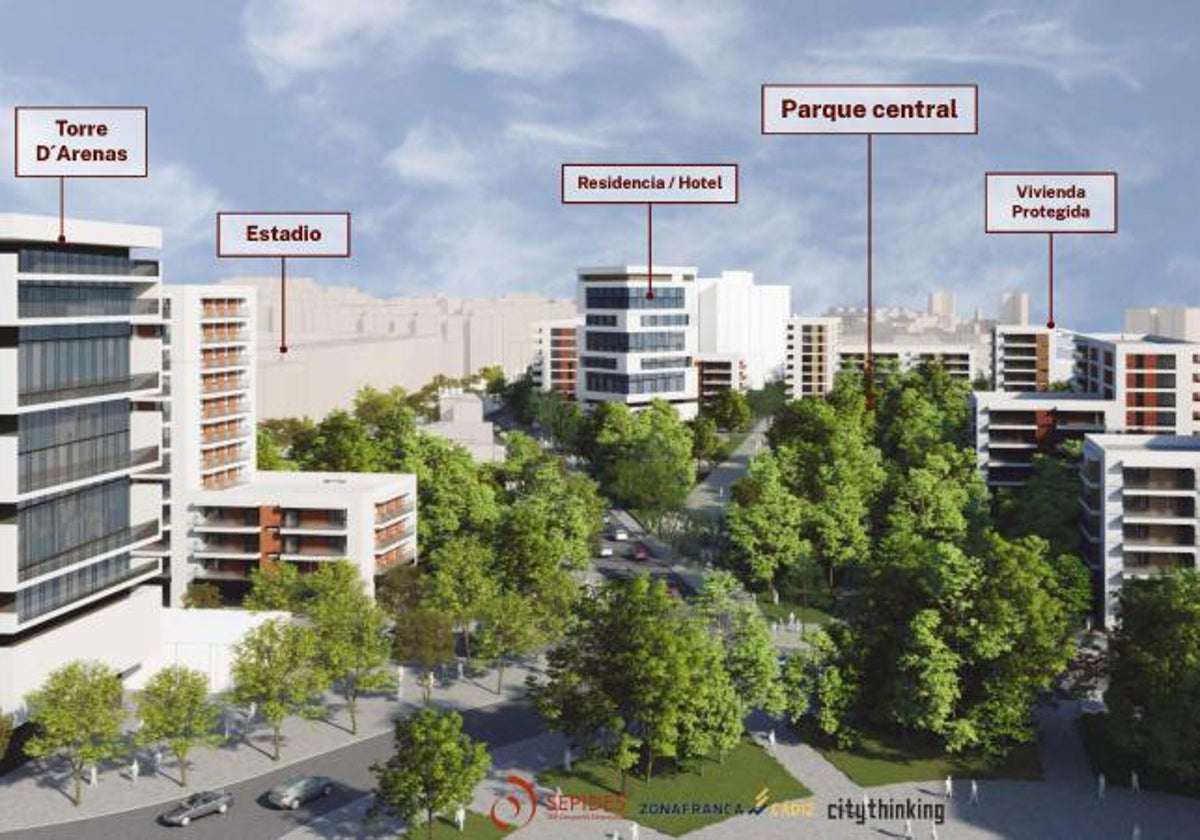 Zona Franca presenta el plan urbanístico para desarrollar Navalips y supera la fase de Avance