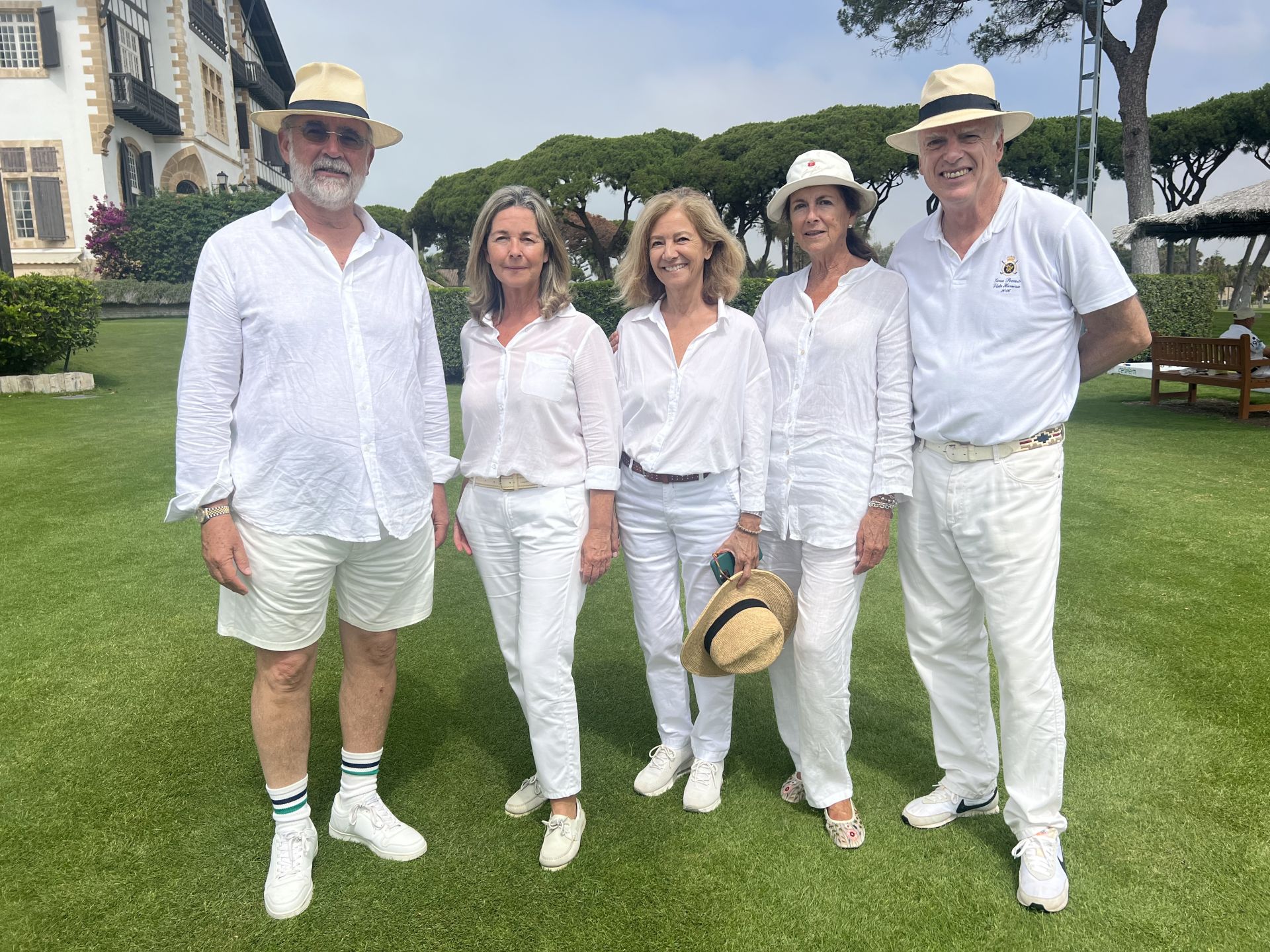 Luis Sebastián de Erice, Susana Romero Sainz, Reyes Pacheco, Carmen Barbadillo y Eduardo Basa