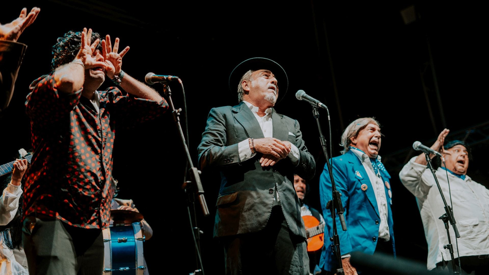 Fotos: El Selu y su chirigota, en el ciclo &#039;Tío Pepe Comedy&#039; en las Bodegas González Byass de Jerez