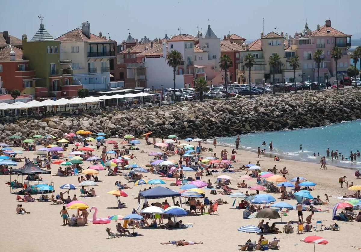 Imagen de una de las playas de El Puerto de Santa María