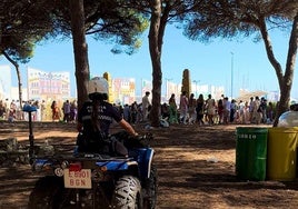 Un Policía Local de El Puerto, herido grave tras un accidente con un quad