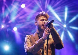 El cantante Antonio José presenta 'El pacto' en Tío Pepe Festival, en la Bodega Las Copas de Jerez