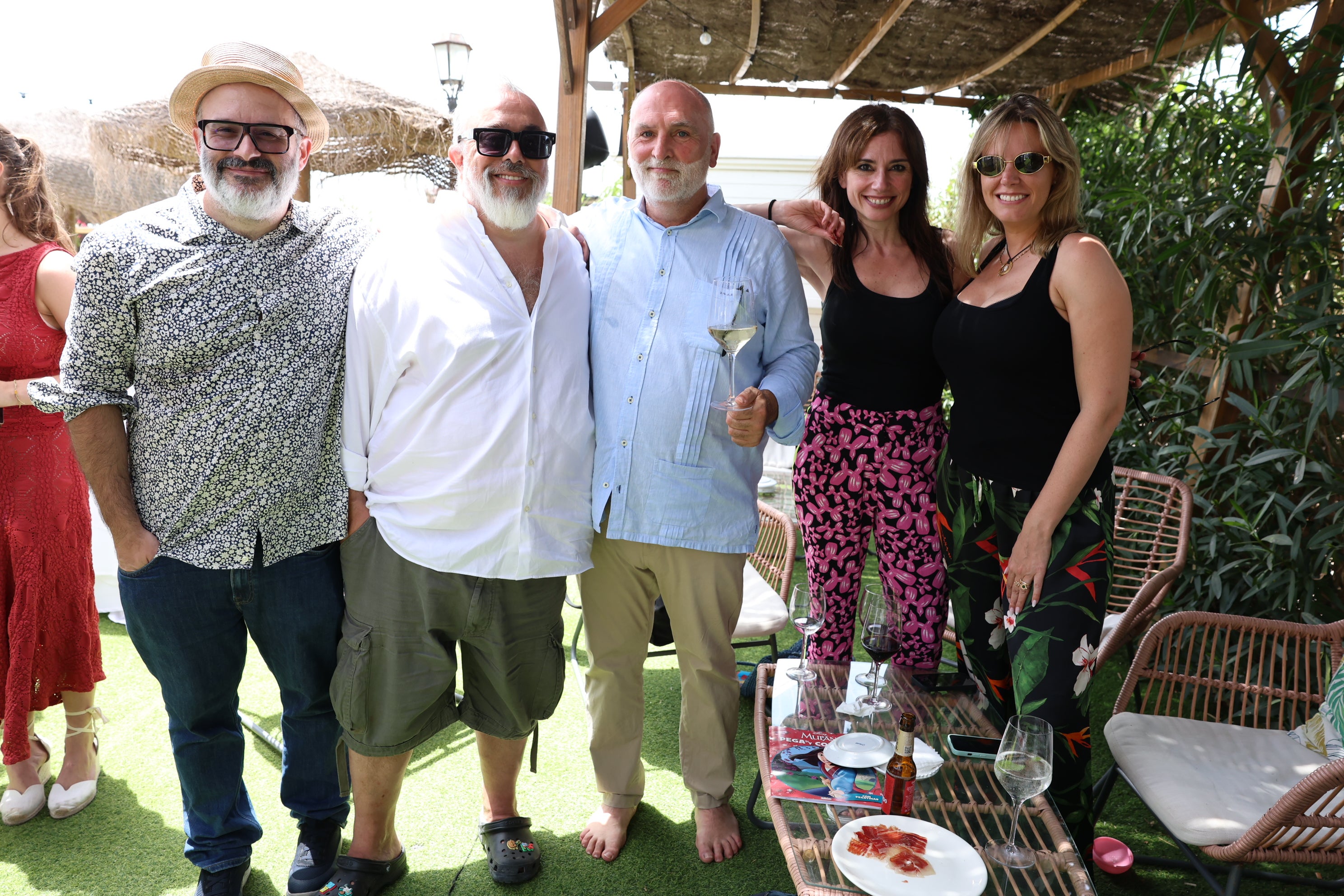 Eduardo Galán, Álex De la Iglesia, José Andrés, Marta Flich y Carolina Bang