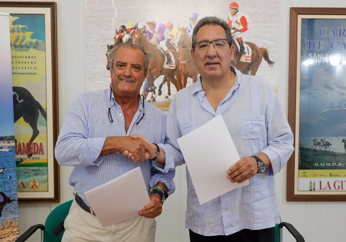 Fundación Cajasol renueva su colaboración con las Carreras de Caballos de Sanlúcar