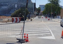 La avenida de Marconi de Cádiz reabre al tráfico