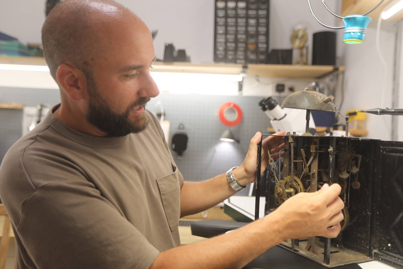 Fotos: El trabajo de un maestro artesano del reloj