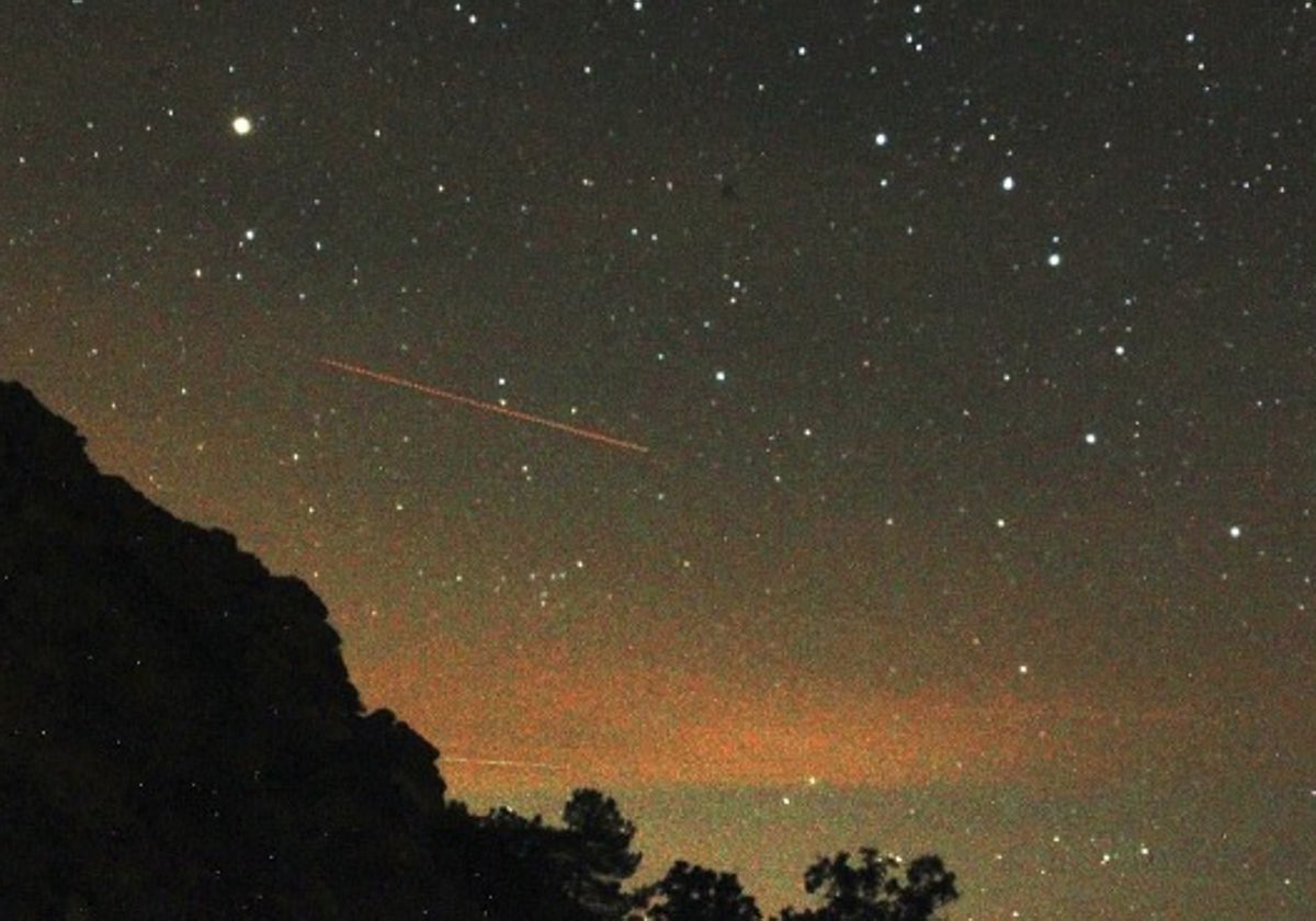 Perseidas en Cádiz.