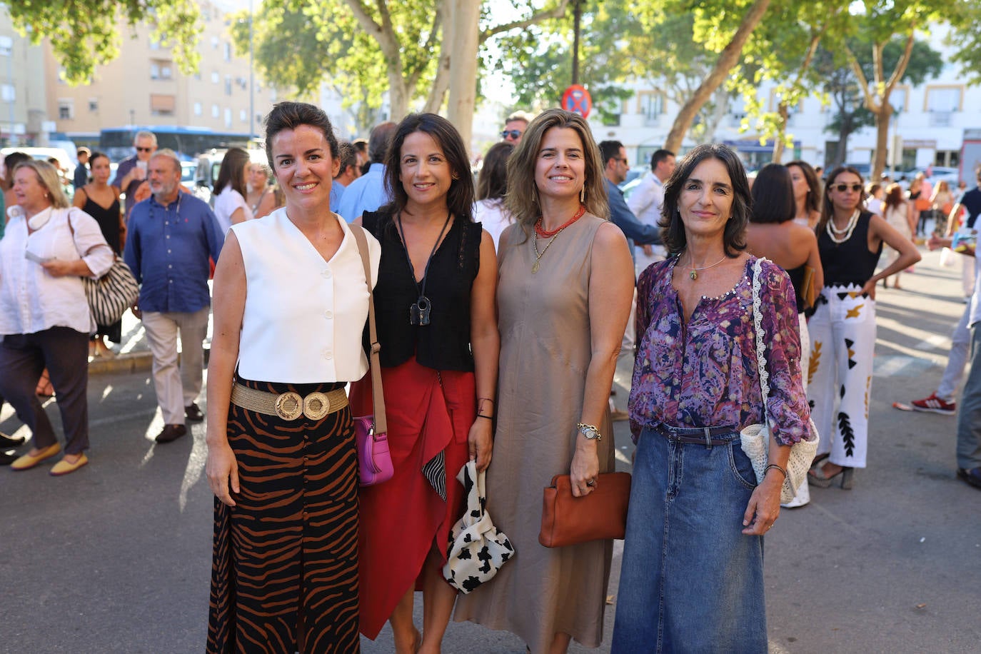 Paloma Lago, María Domecq, Ángela Domecq y María de la Puerta.