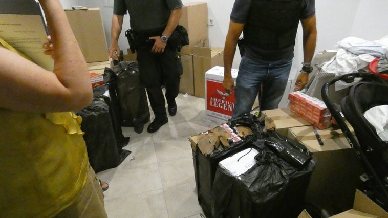 Dos detenidos en Jerez logran comprar, con dinero del contrabando de tabaco, propiedades de un millón de euros