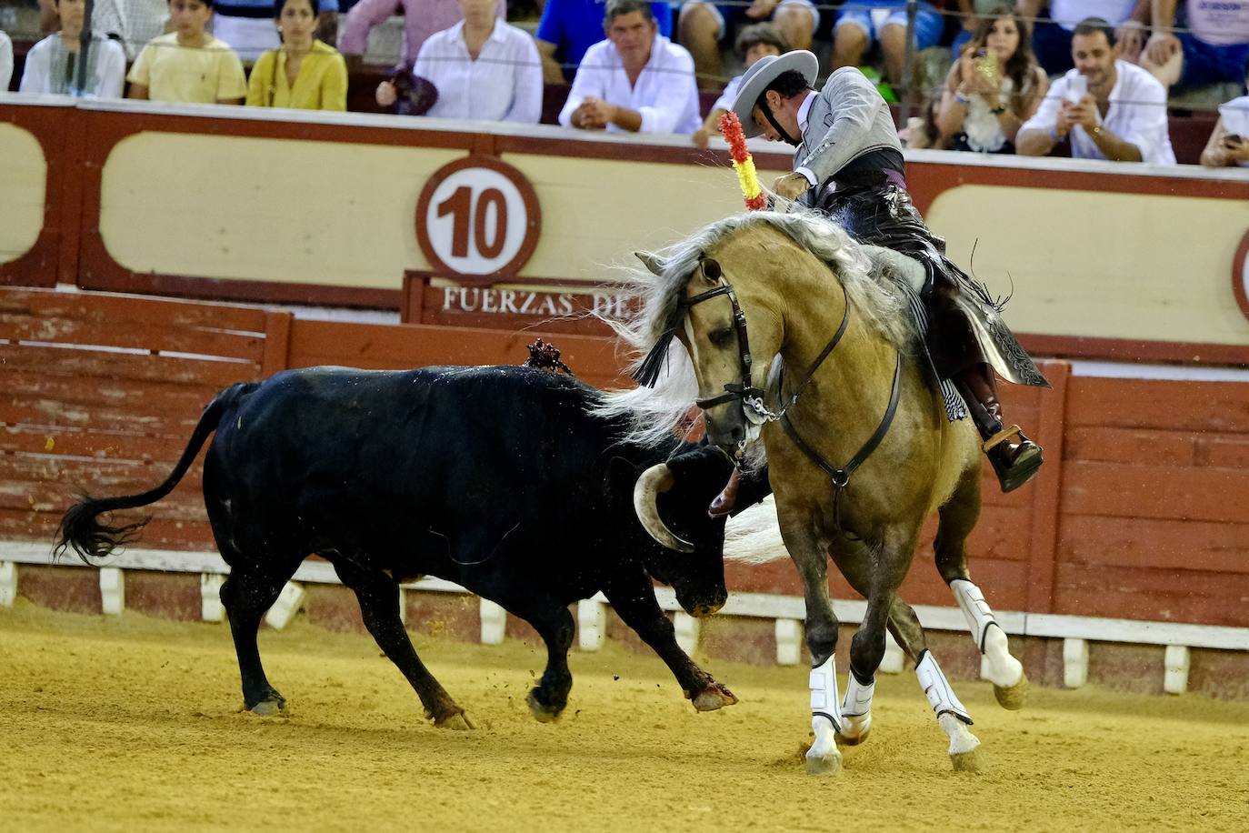 Oreja para Cartagena y Ventura ante un encastado encierro de Guiomar Cortés de Moura en El Puerto