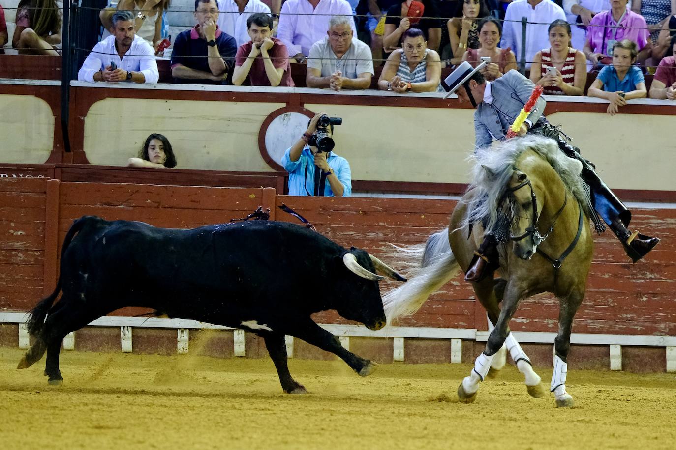 Oreja para Cartagena y Ventura ante un encastado encierro de Guiomar Cortés de Moura en El Puerto