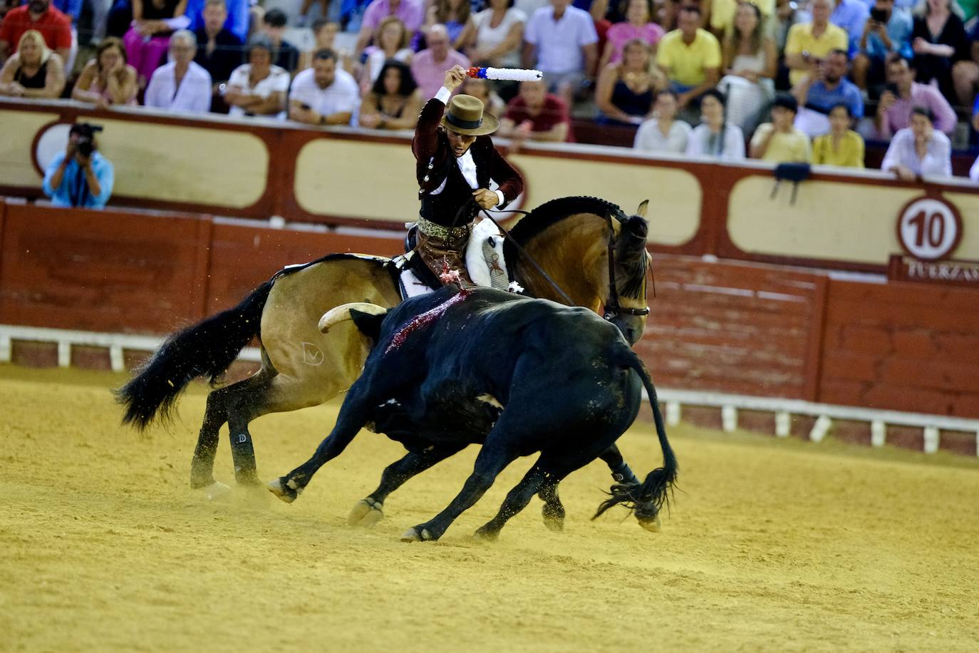 Oreja para Cartagena y Ventura ante un encastado encierro de Guiomar Cortés de Moura en El Puerto