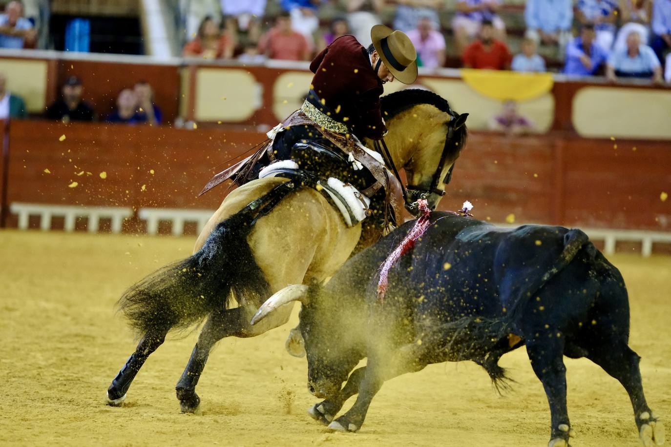 Oreja para Cartagena y Ventura ante un encastado encierro de Guiomar Cortés de Moura en El Puerto