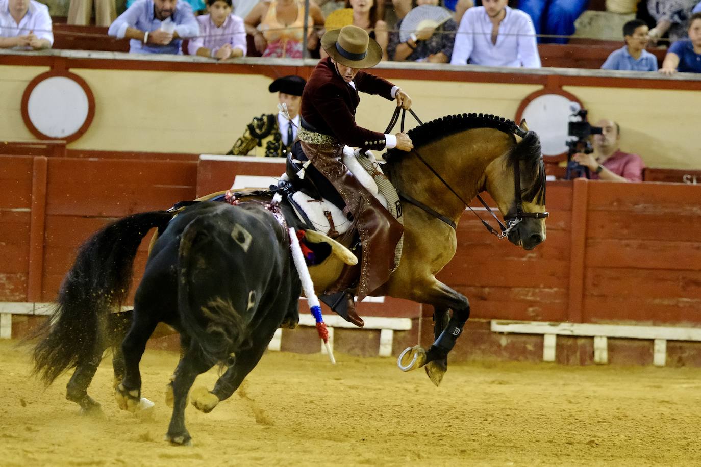 Oreja para Cartagena y Ventura ante un encastado encierro de Guiomar Cortés de Moura en El Puerto