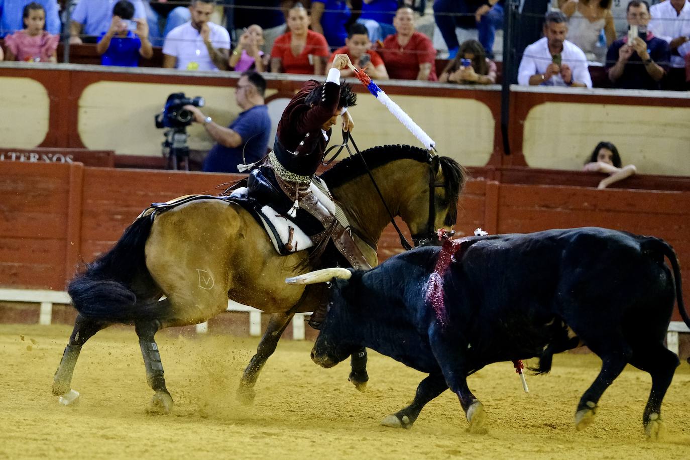 Oreja para Cartagena y Ventura ante un encastado encierro de Guiomar Cortés de Moura en El Puerto