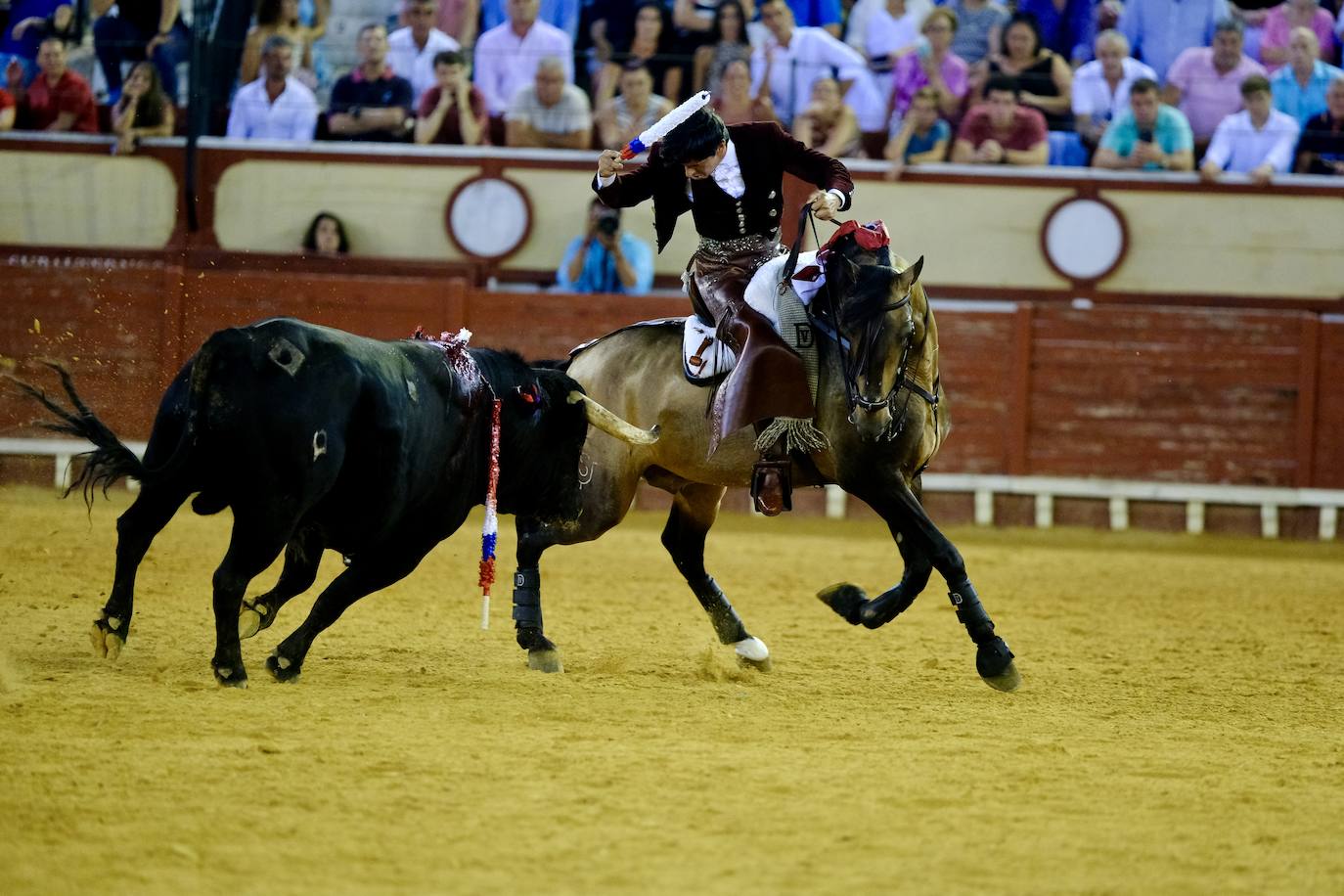 Oreja para Cartagena y Ventura ante un encastado encierro de Guiomar Cortés de Moura en El Puerto